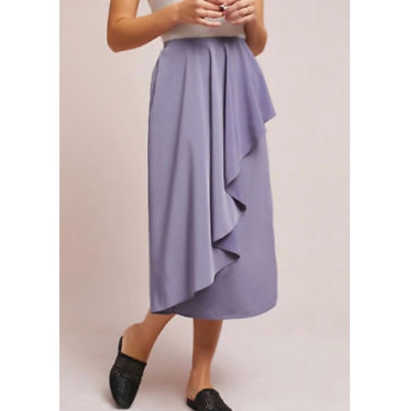 NWT Anthropologie Ruffled Skirt - Picture 3 of 3